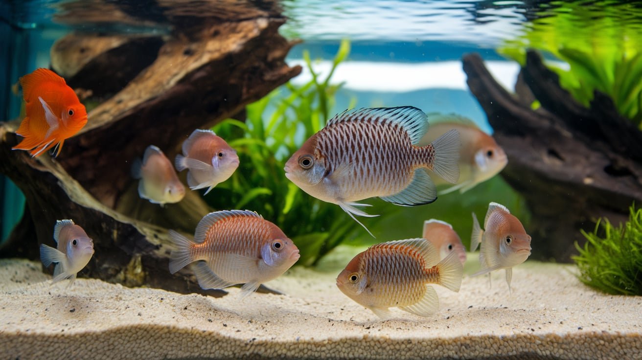 How Many Geophagus Sveni and Corydoras Should Be Kept Together