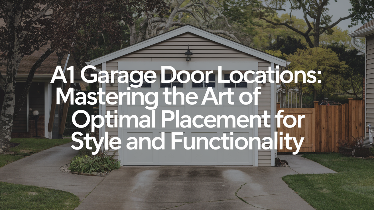 A1 Garage Door Locations