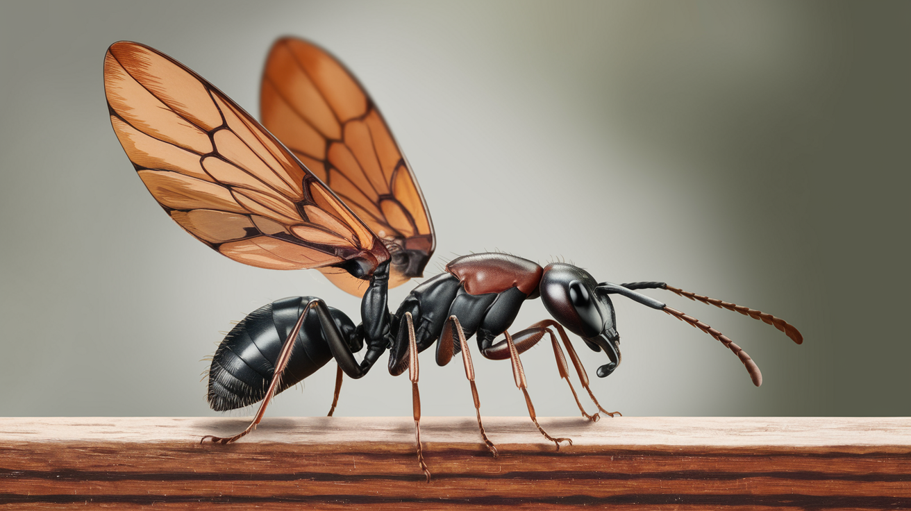 Carpenter Ants With Wings